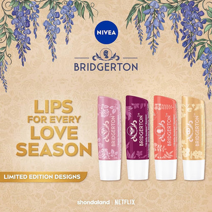 Bridgerton Nivea Labello balm Vanilla Biscuit