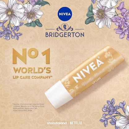 Bridgerton Nivea Labello balm Vanilla Biscuit
