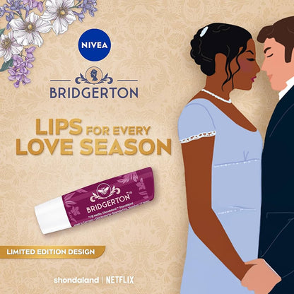 Bridgerton Nivea Labello balm Blueberry pie