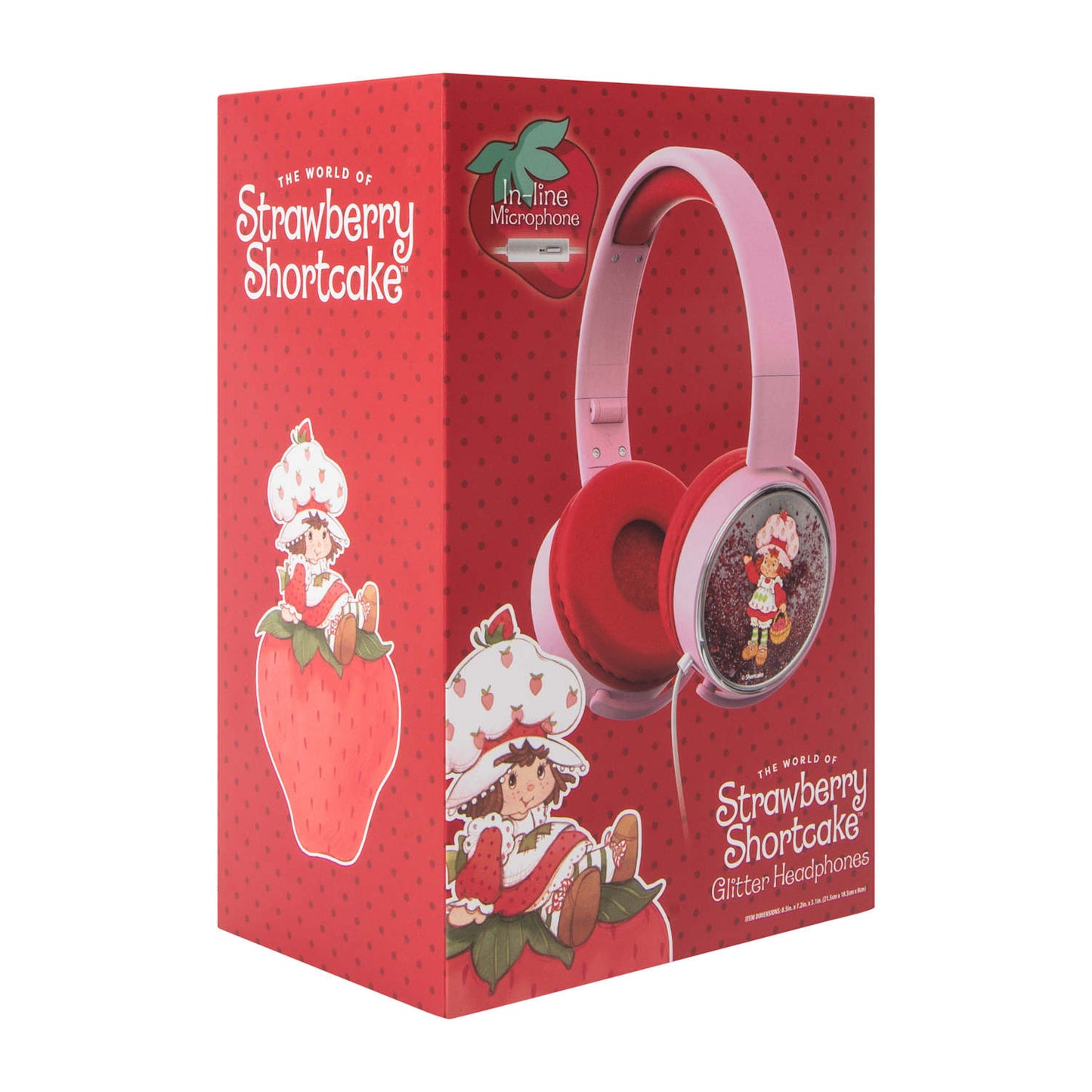 Audífonos alámbricos ajustables Rosita Fresita Strawberry Shortcake