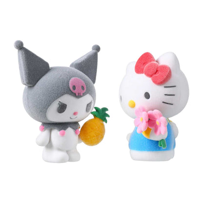 Sanrio Figuras de Terciopelo tipo ternurin Hello Kitty Kuromi