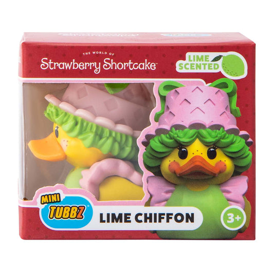 Mini Tubbz Strawberry Shortcake mini Patito de hule Rosita Fresita Lime Chiffon Limita