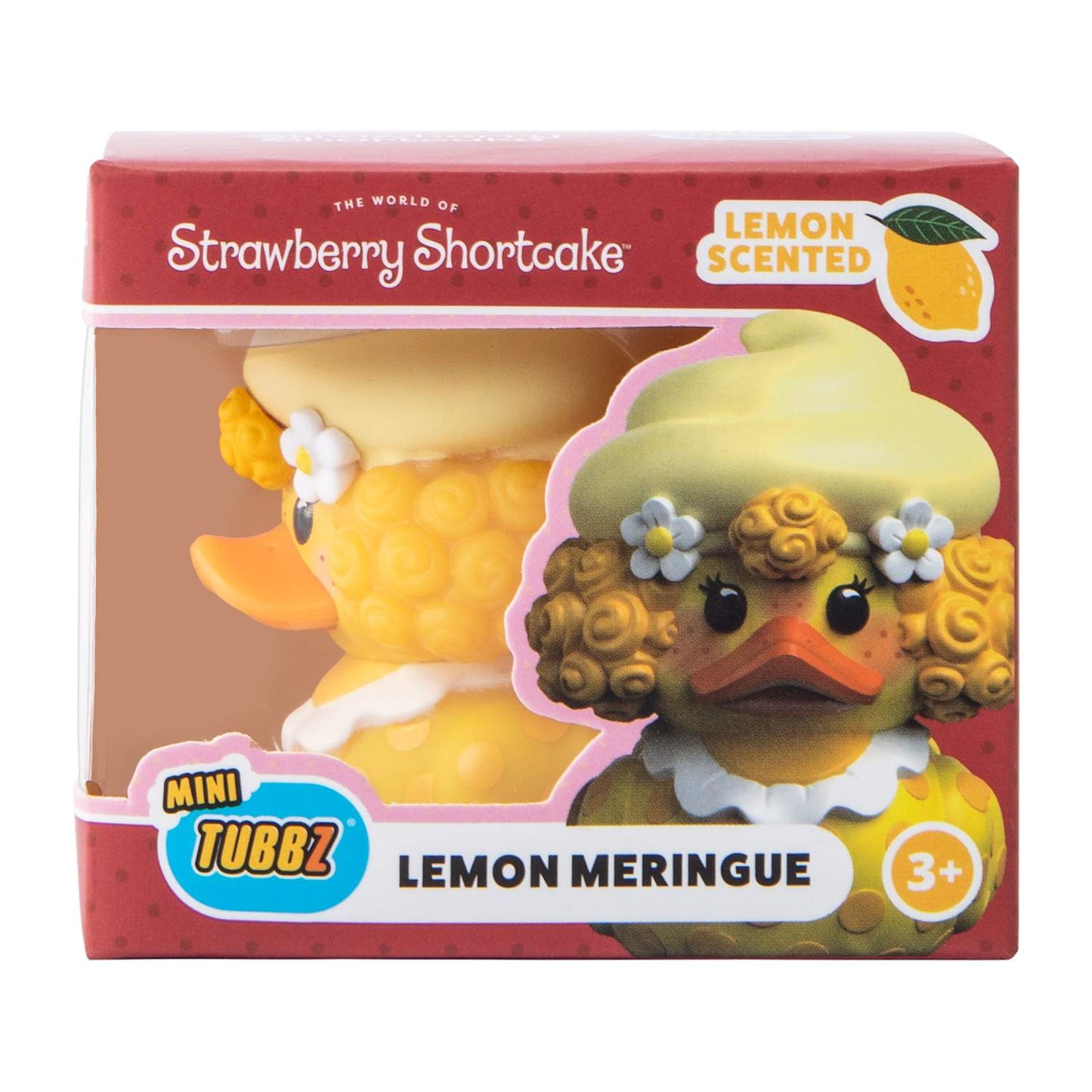 Mini Tubbz Strawberry Shortcake mini Patito de hule Rosita Fresita Lemon Meringue Limoncito