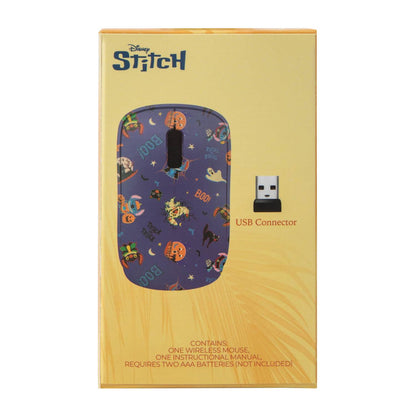 Mouse inalambrico Stitch Halloween