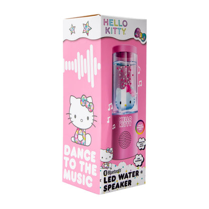Hello Kitty Bocina con agua y luz led