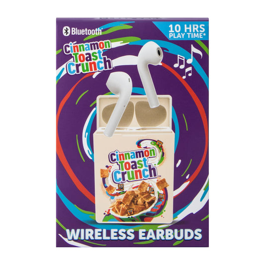 Audífonos inalámbricos earbuds con Estuche Recargable Cinnamon toast crunch