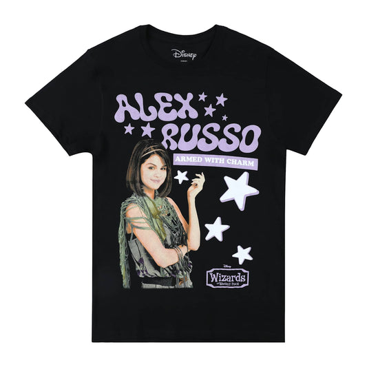 Playera Adulto Unisex Selena Gomez Alex Russo The Wizards of Weverly Place