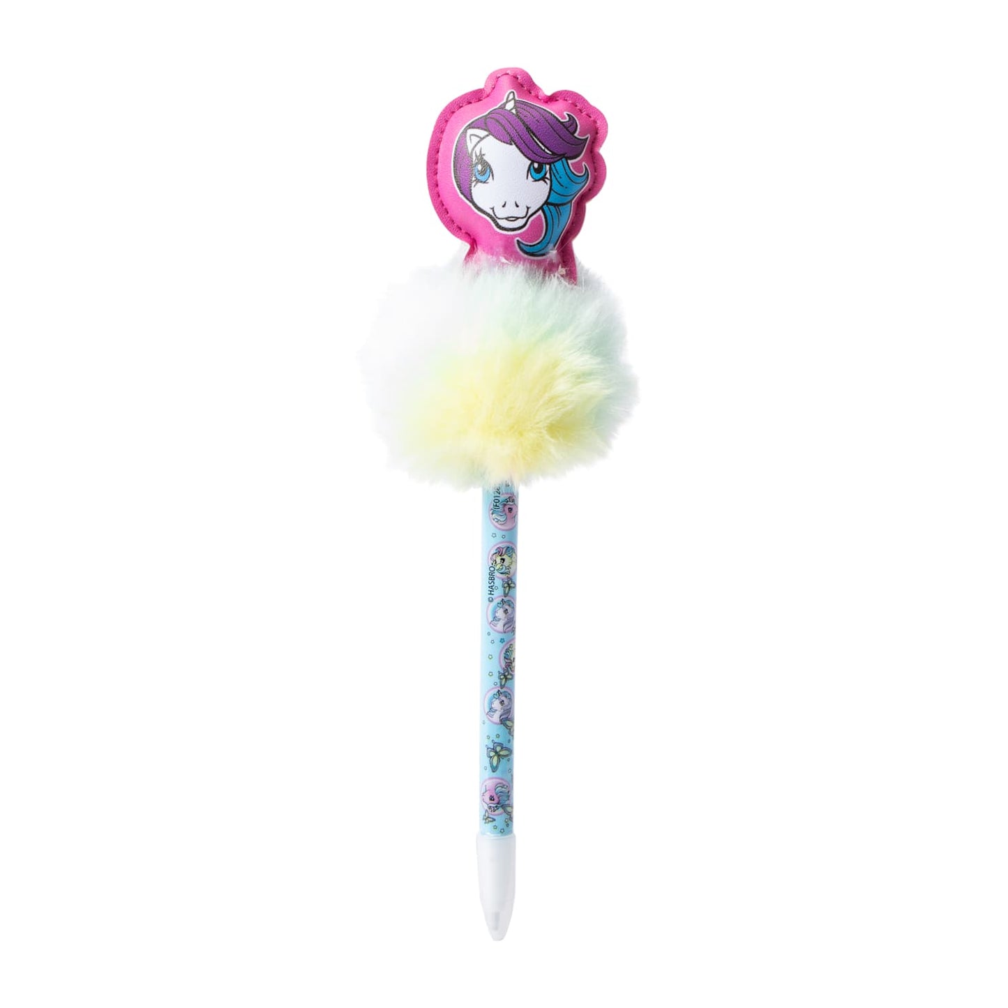Pluma pompom Pony