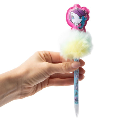 Pluma pompom Pony