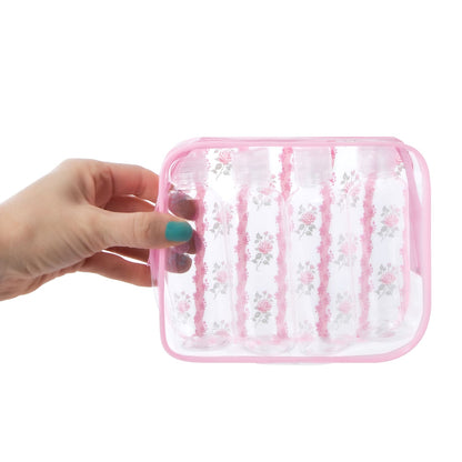 Set Estuche de viaje con botellitas y estuche traveler size