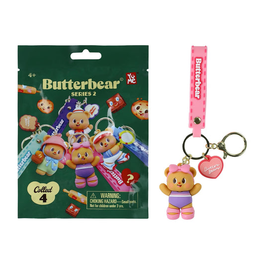 Blind bag Butterbear incluye 1 Figura Llavero con muñequera