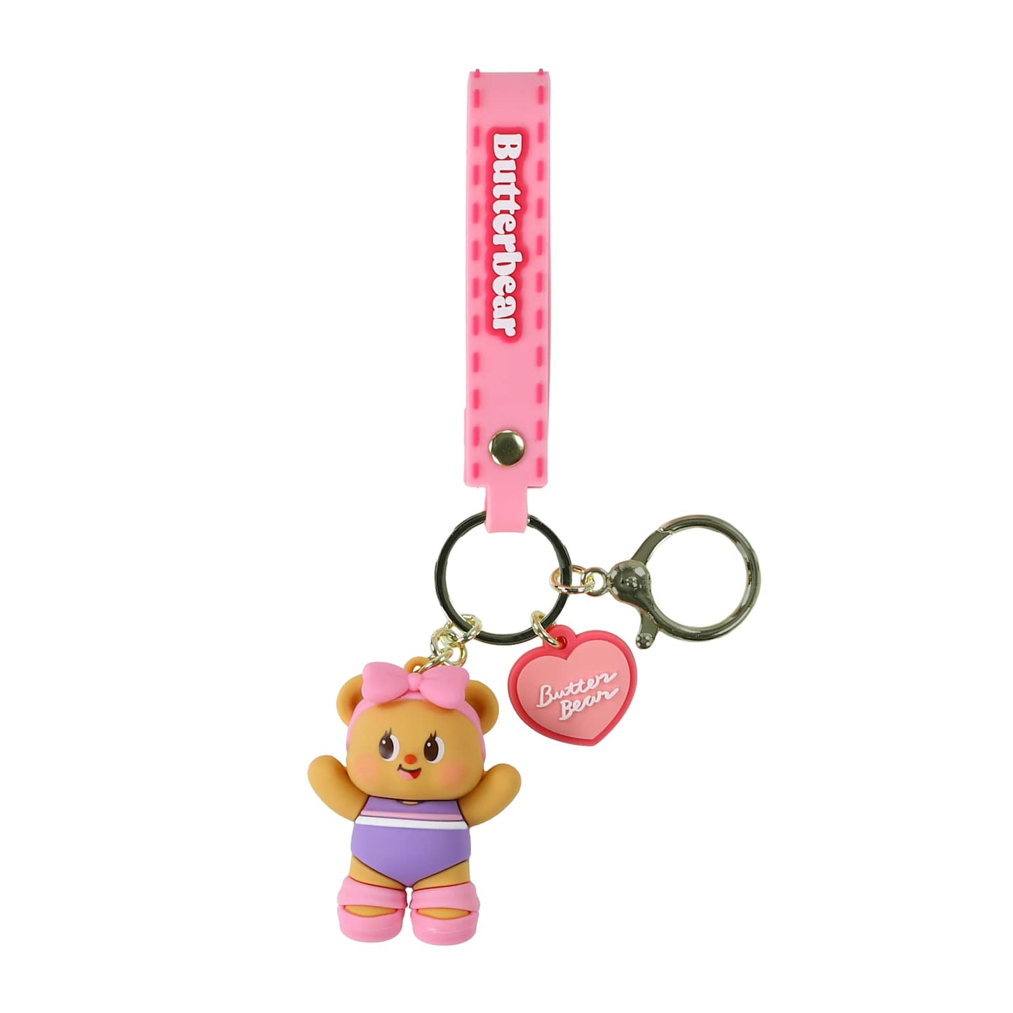 Blind bag Butterbear incluye 1 Figura Llavero con muñequera