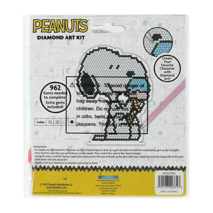SNOOPY Diamond painting DIY figura de acrílico