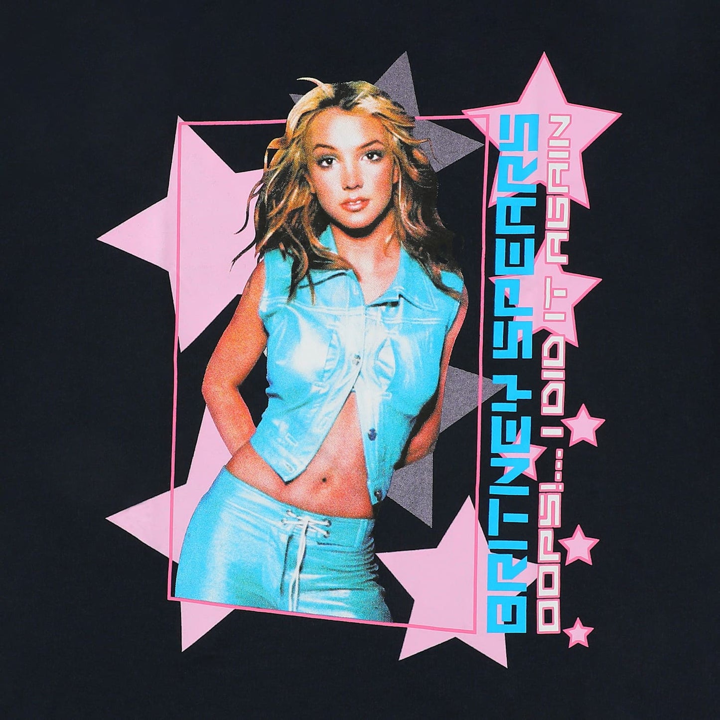 Playera Adulto Britney Spears Azul marino