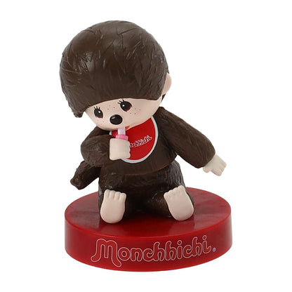 Monchhichi Figurin de plástico  cms aprox Dash Dancer tipo bobble-head
