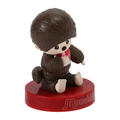 Monchhichi Figurin de plástico  cms aprox Dash Dancer tipo bobble-head