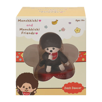 Monchhichi Figurin de plástico  cms aprox Dash Dancer tipo bobble-head