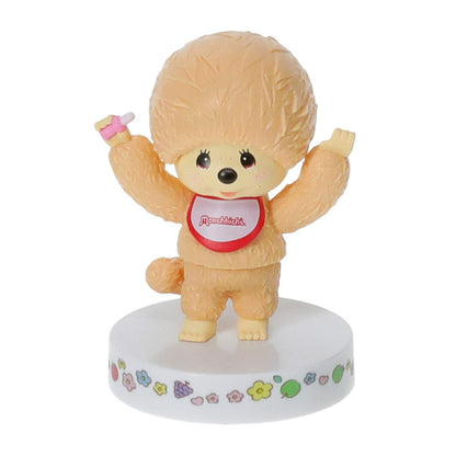 Monchhichi Figurin de plástico  cms aprox Dash Dancer tipo bobble-head