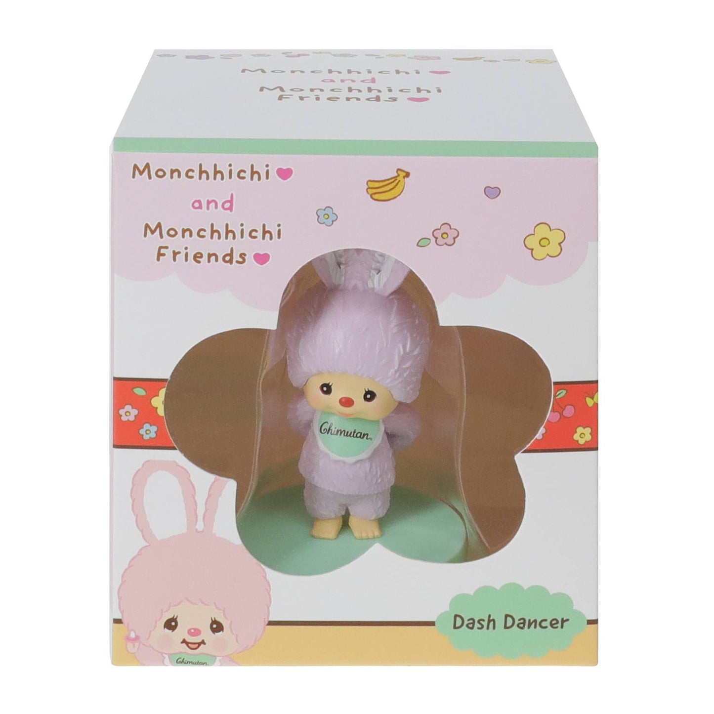Monchhichi Figurin de plástico  cms aprox Dash Dancer tipo bobble-head