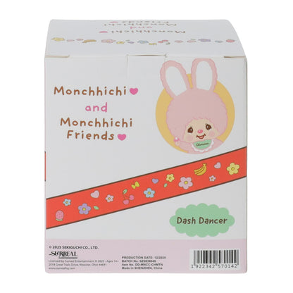 Monchhichi Figurin de plástico  cms aprox Dash Dancer tipo bobble-head