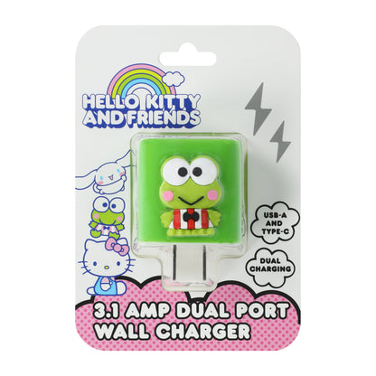 Cubo cargador Keroppi Sanrio