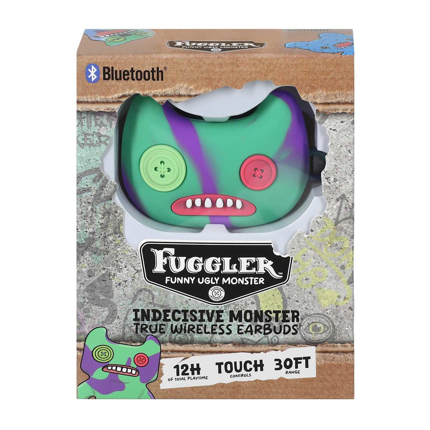 Fugglers Audífonos Wireless con funda Cargador