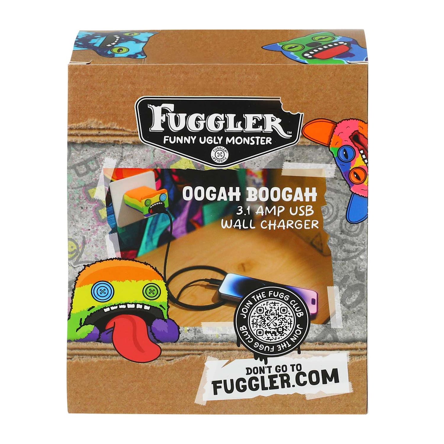 Cubo gargador de pared Fugglers