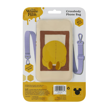 Pooh Crossbody Disney bolsa para teléfono de Silicon Blando