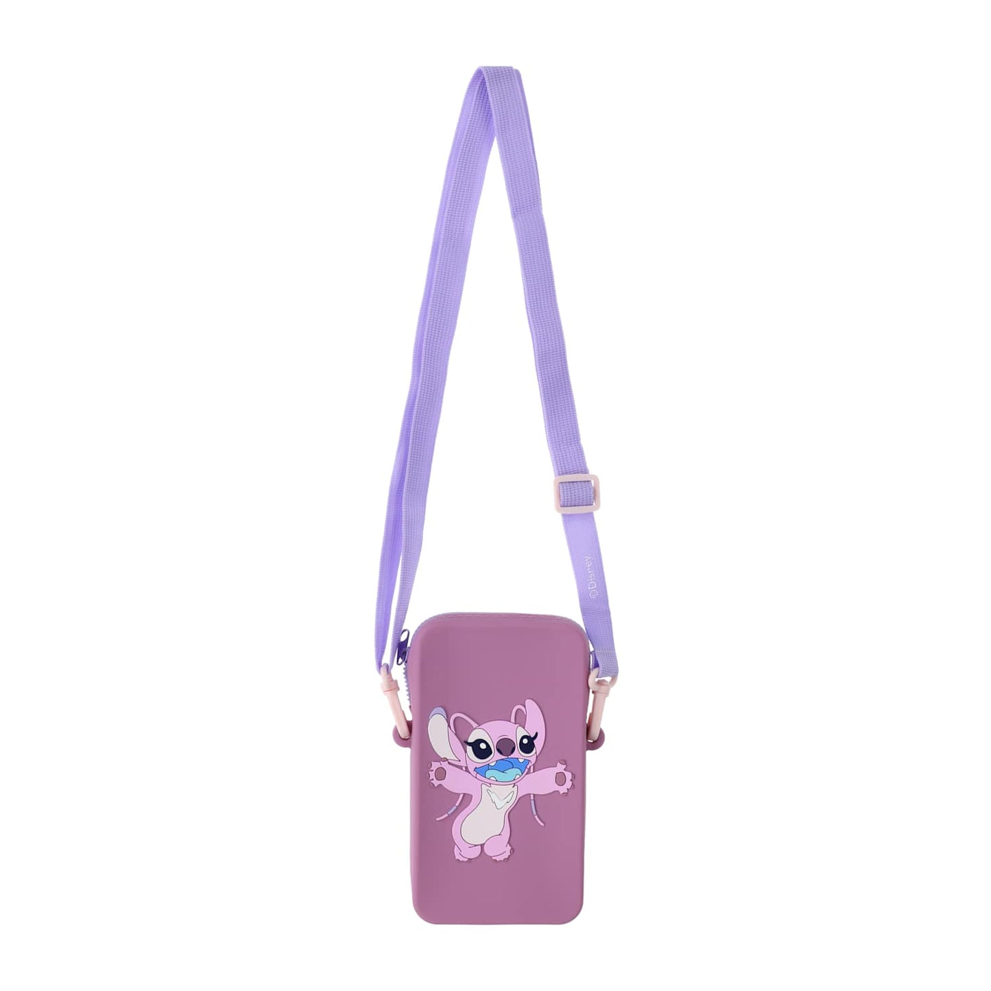 Stitch Crossbody Disney bolsa para teléfono de Silicon Blando