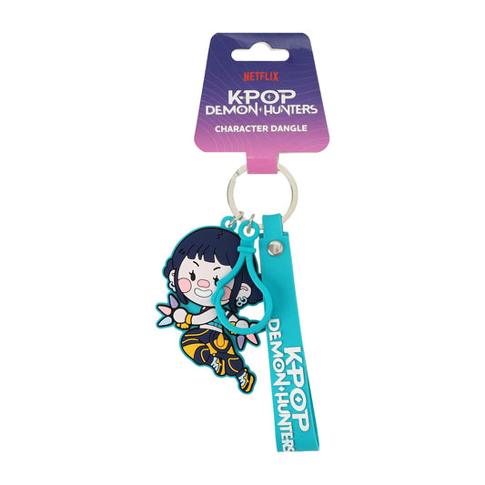 K-Pop Demon Hunters Llavero plano con Wristlet