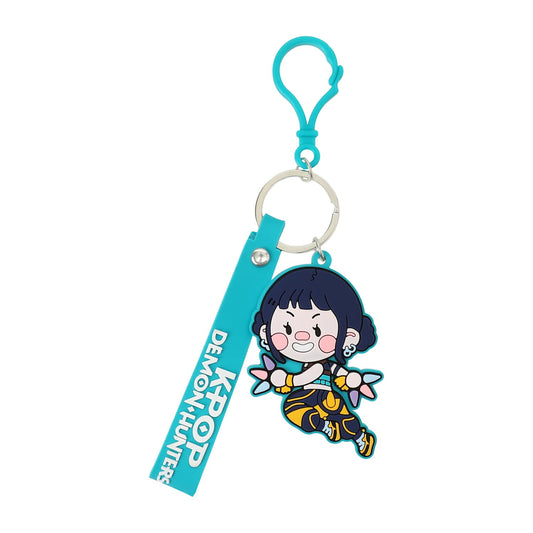 K-Pop Demon Hunters Llavero plano con Wristlet