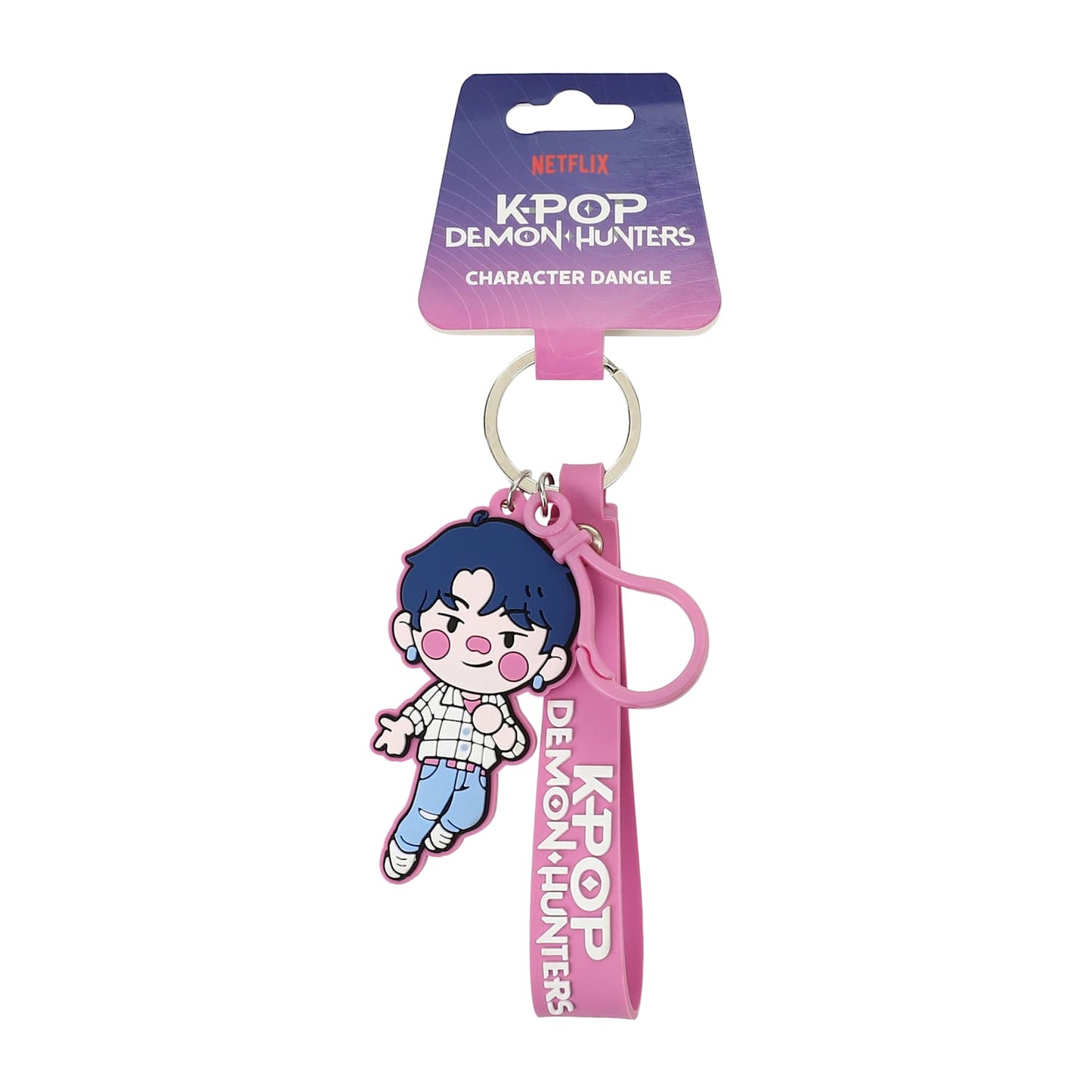 K-Pop Demon Hunters Llavero plano con Wristlet