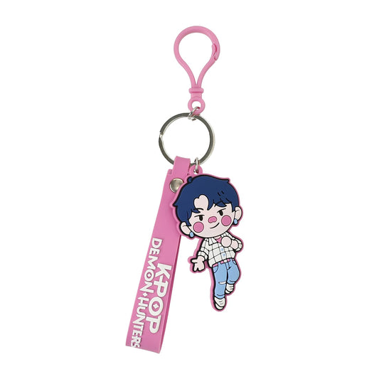 K-Pop Demon Hunters Llavero plano con Wristlet