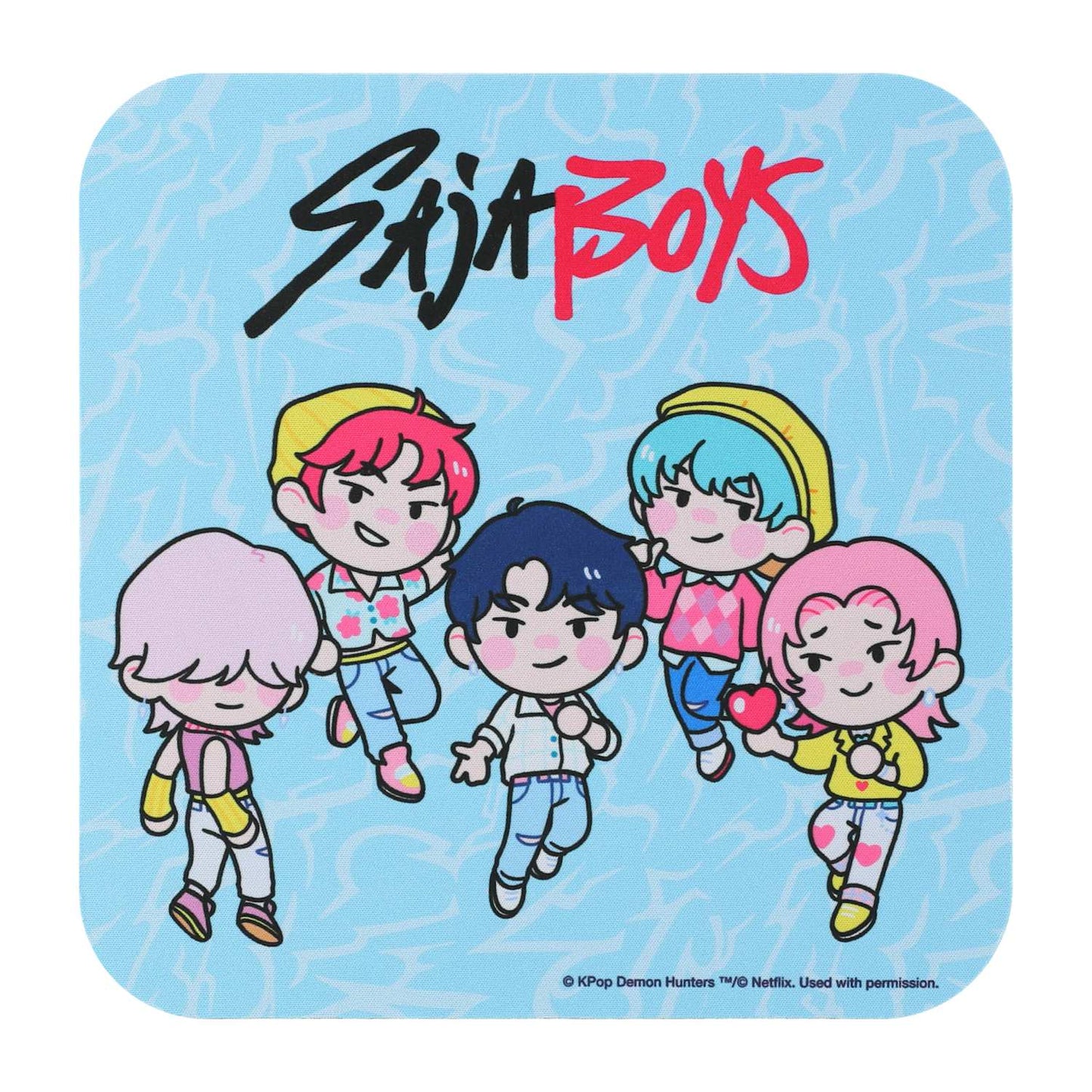 Netflix Saja Boys K-Pop Demon Hunters Mousepad