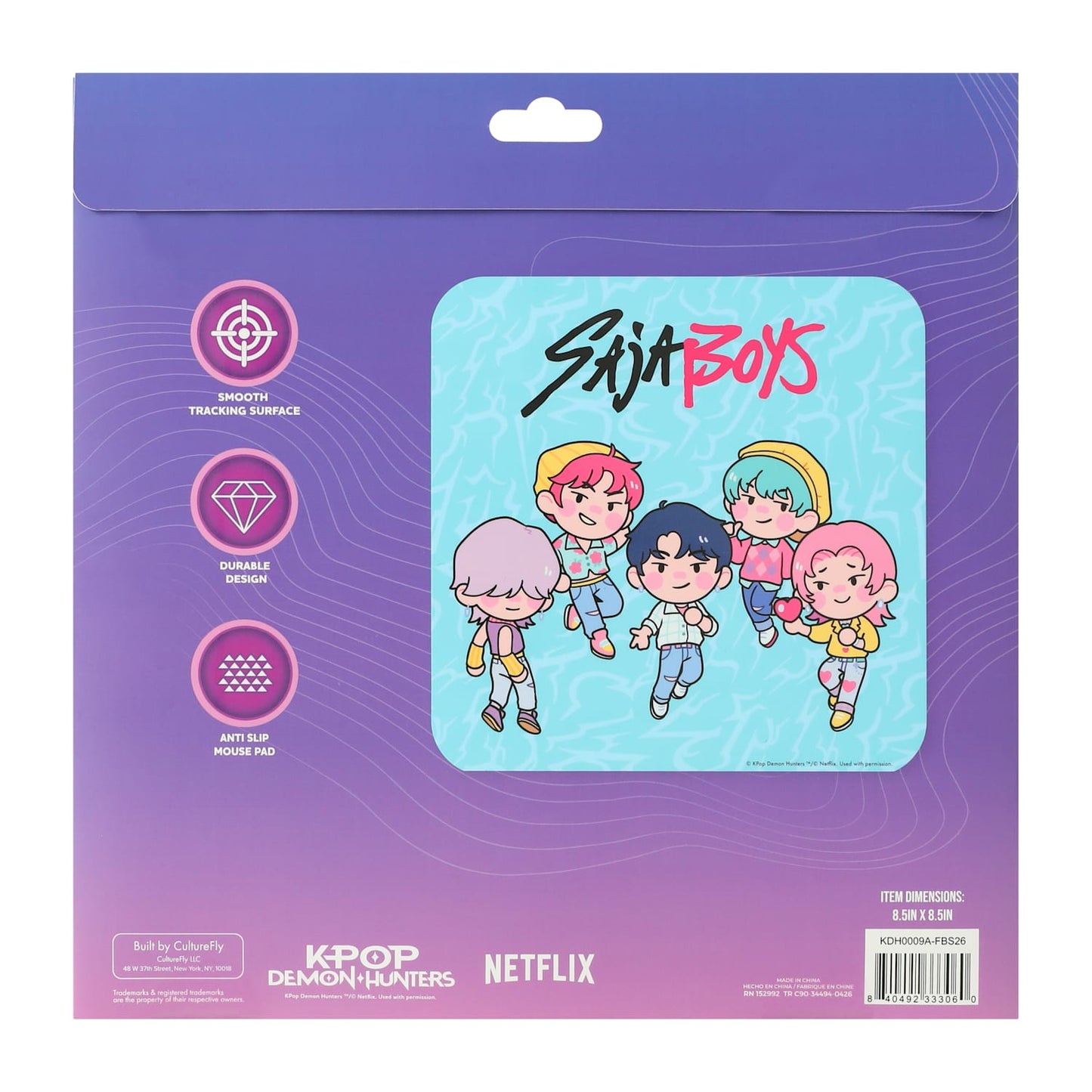 Netflix Saja Boys K-Pop Demon Hunters Mousepad