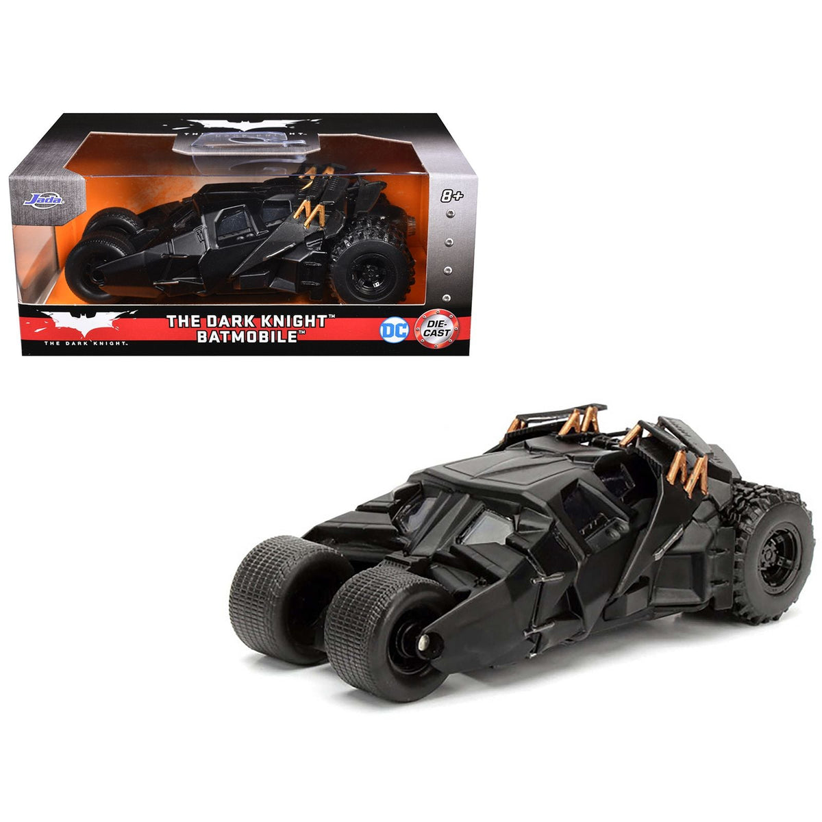 Jada Diecast Escala 1:32 Batimóvil Dark Knight