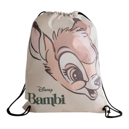 Bambi Bolsa costalito/morral de cuerdas de loneta 30x40 aprox