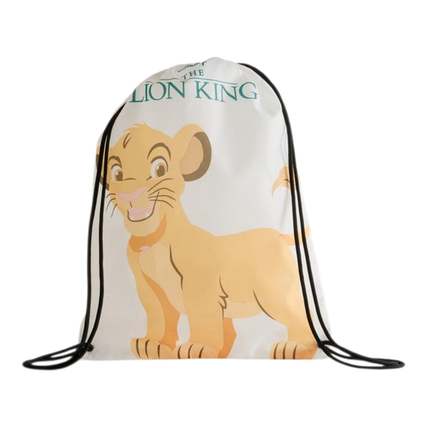 Rey León Bolsa costalito/morral de cuerdas de loneta 30x40 aprox