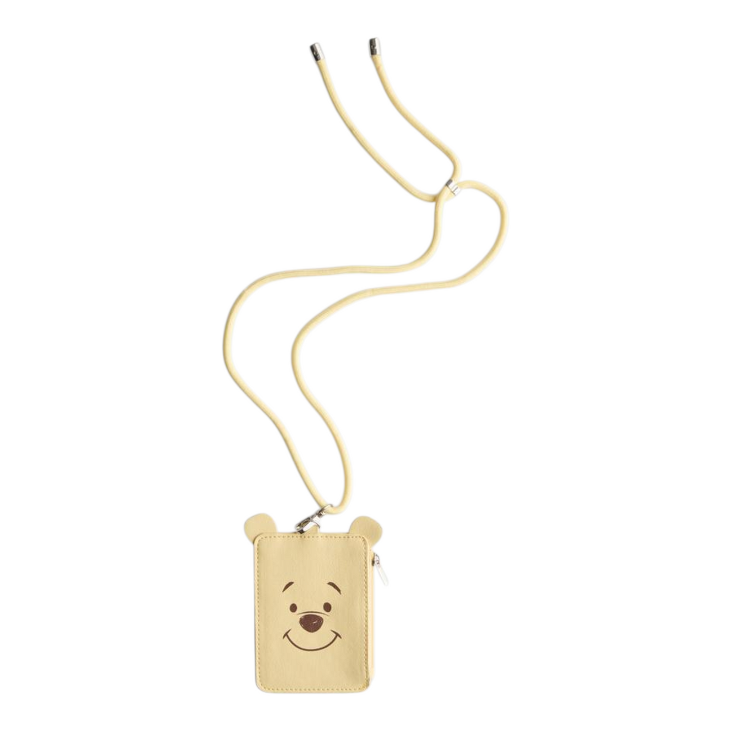 Pooh Tarjetero. Con monedero y lazo para colgarse tipo gafete/Crossbody