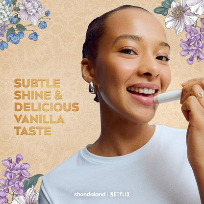 Bridgerton Nivea Labello balm Vanilla Biscuit