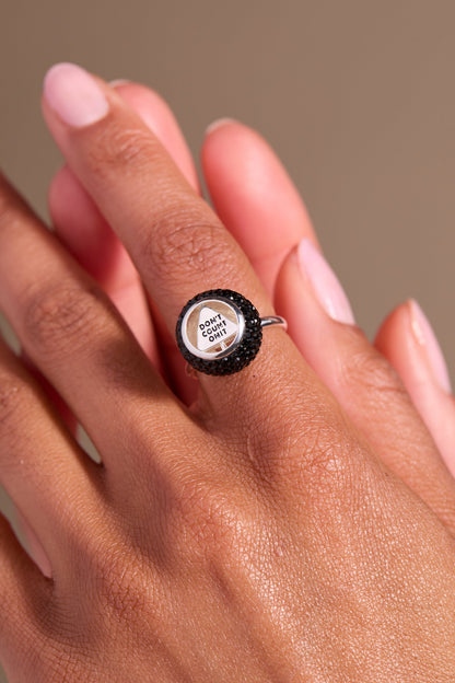 🌟ENTREGA INMEDIATA🌟 Alex + Ani ORIGINAL Magic Ball 8 🔮 Anillo talla 7 Original. LICENCIA MATTEL