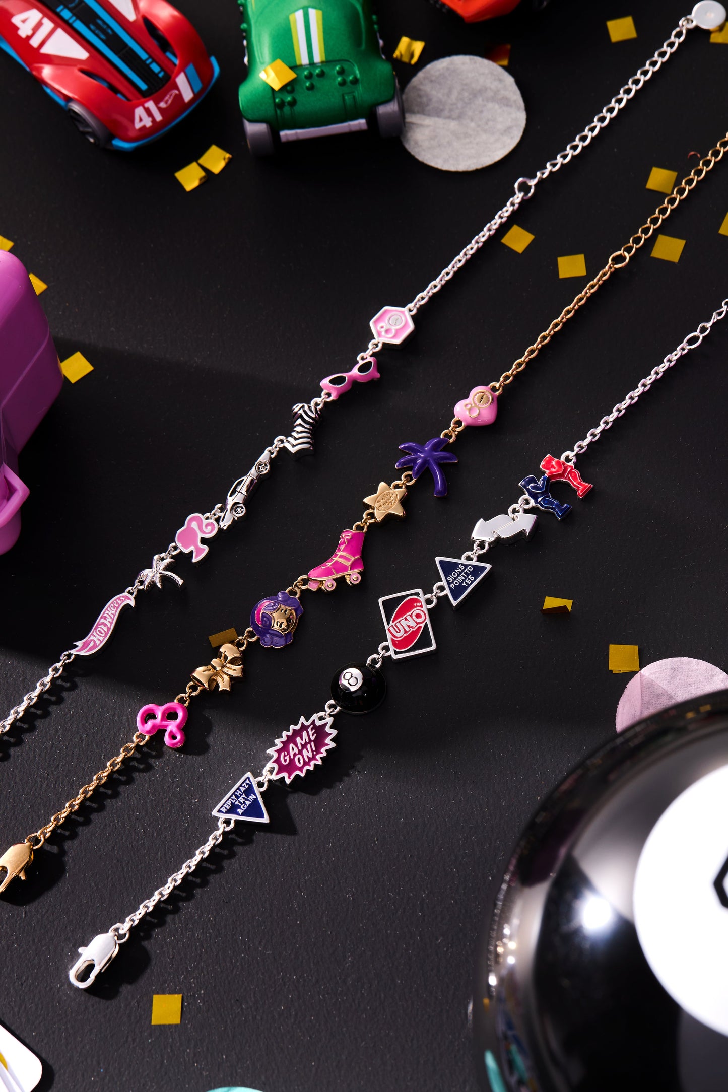 ENTREGA INMEDIATA Pulsera Mattel® 80th Barbie™ x Polly Pocket® Alex+Ani ORIGINAL Joyeria Original Licencia Mattel