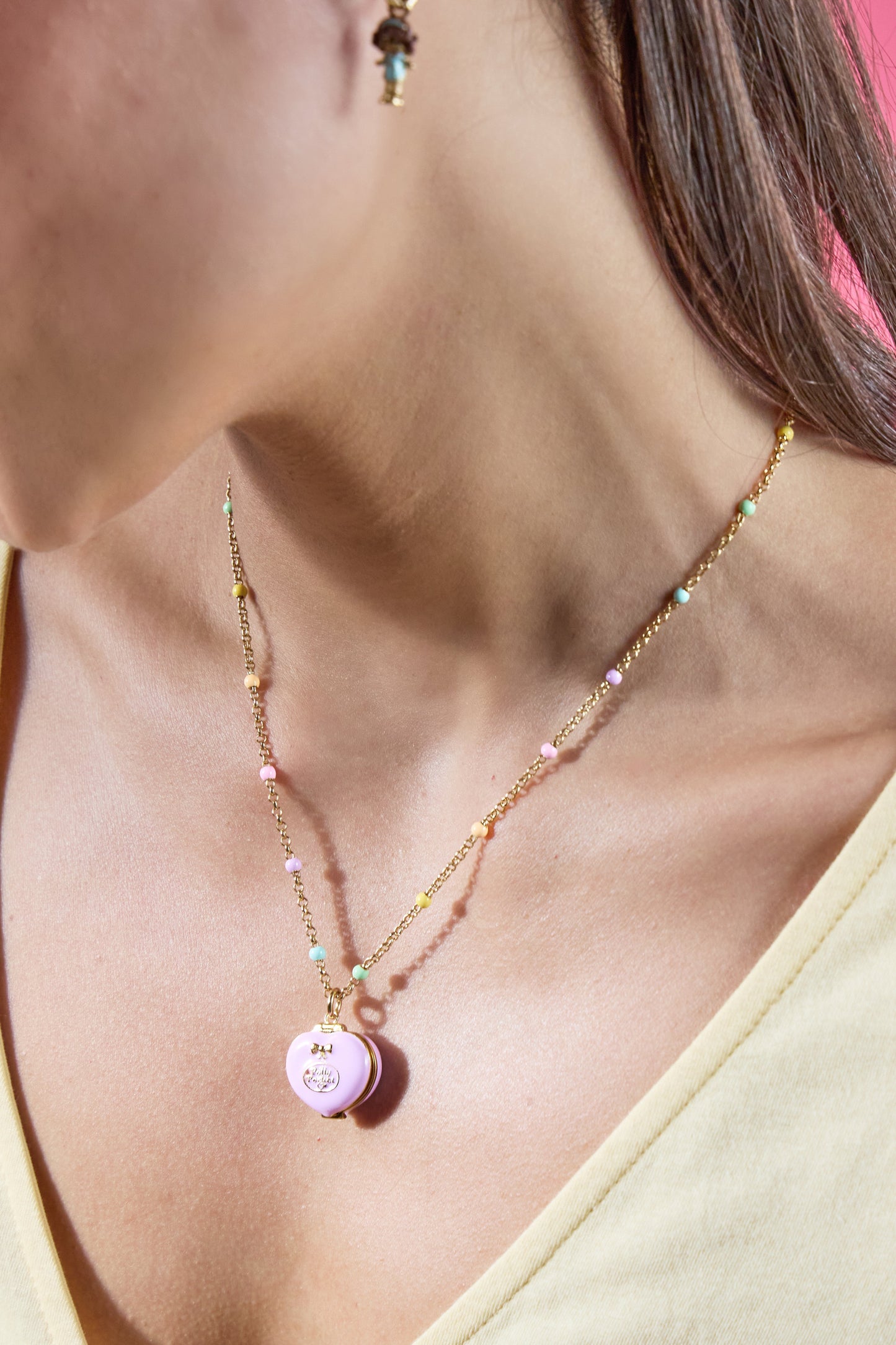 ⚠️PREVENTA IMPORTACIÓN Collar Relicario Polly Pocket™ House Alex+Ani ORIGINAL Joyeria Original Licencia Mattel Se enviará alrededor de 15 días después de su compra