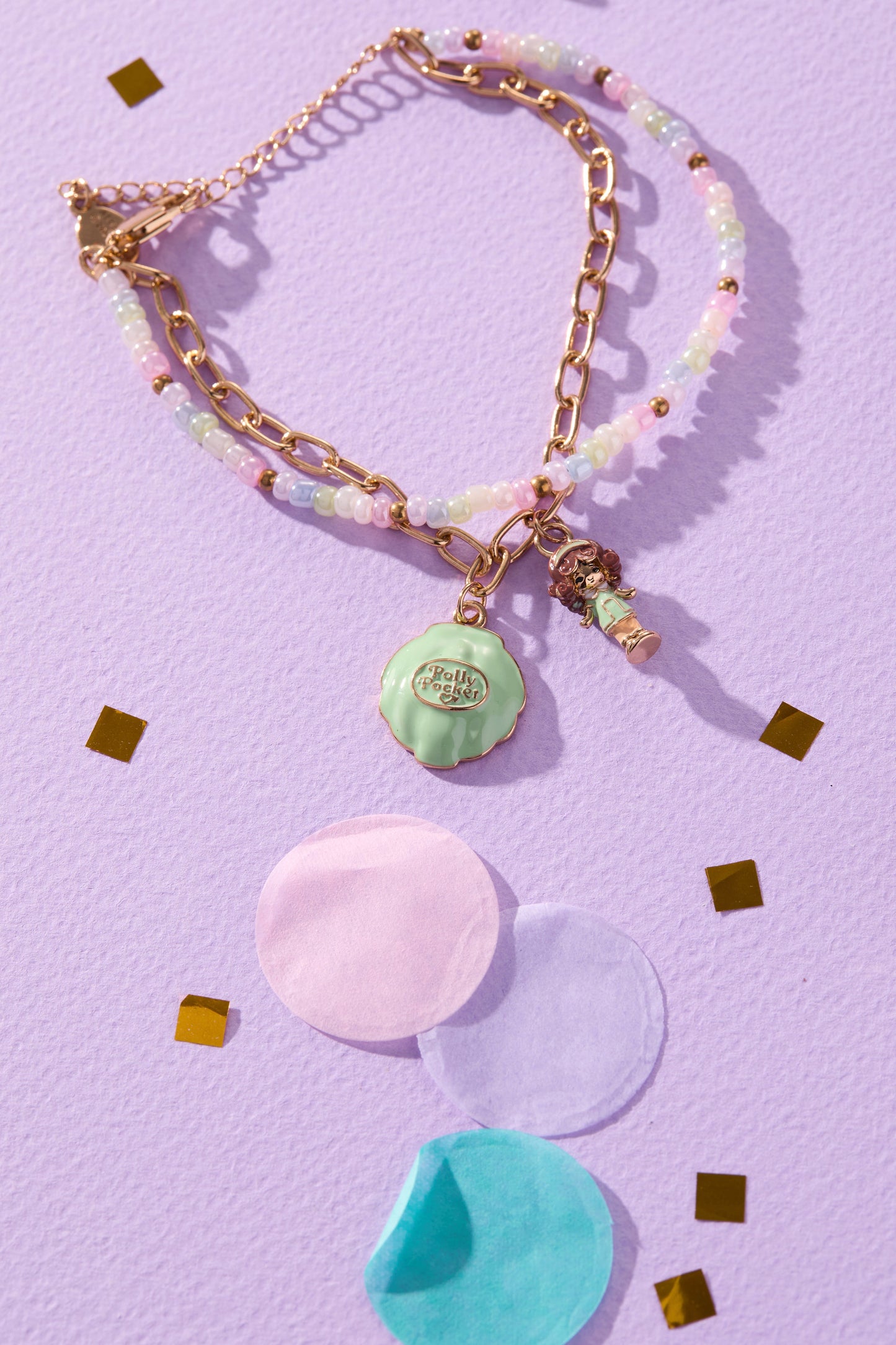 ⚠️PREVENTA IMPORTACIÓN Pulsera Doble Polly Pocket™ Alex+Ani ORIGINAL Se enviará alrededor de 15 días después de su compra Joyeria Original Licencia Mattel