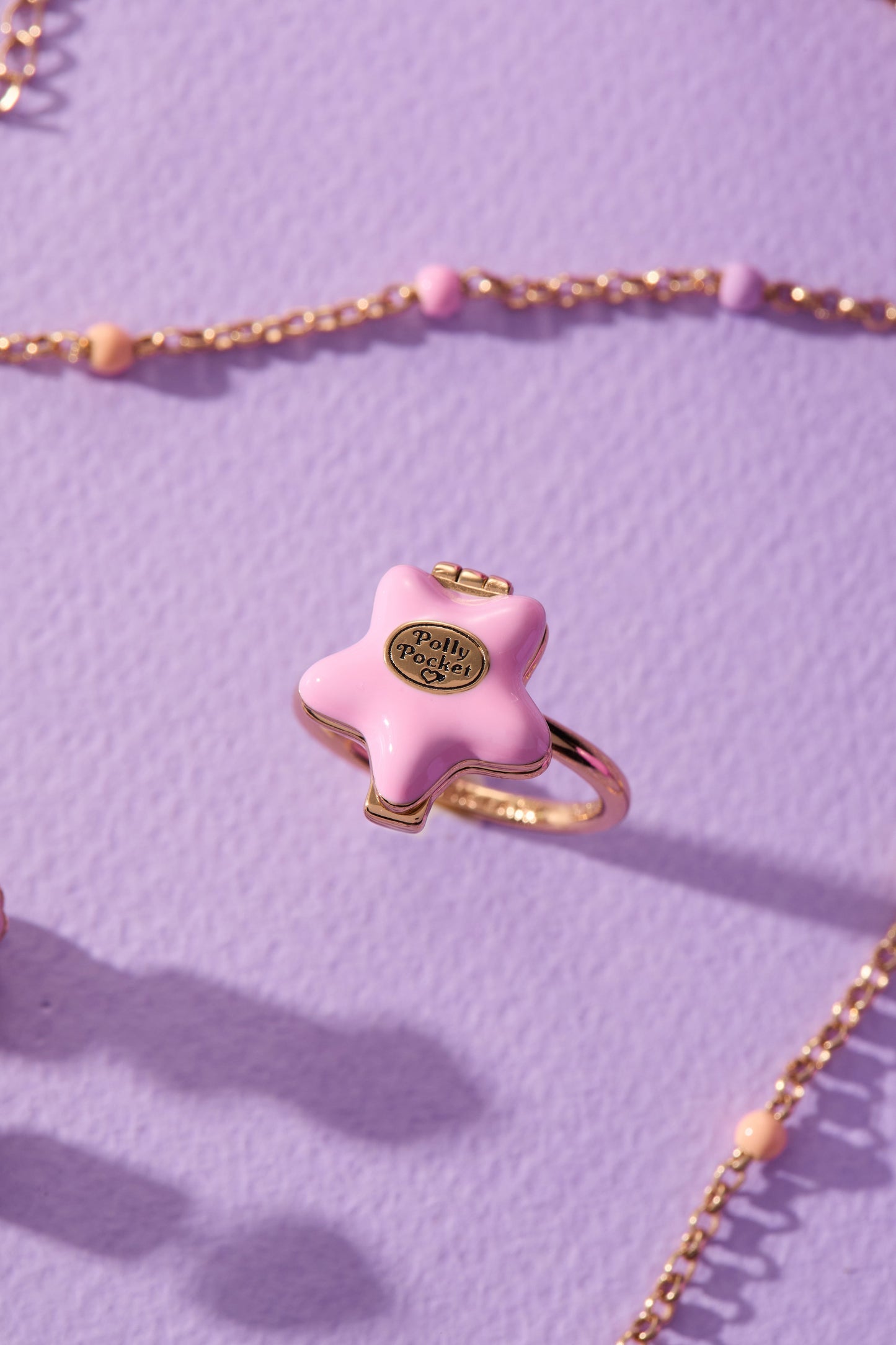 ENTREGA INMEDIATA Anillo  Polly Pocket Alex+Ani ORIGINAL Joyeria Original Licencia Mattel talla 7