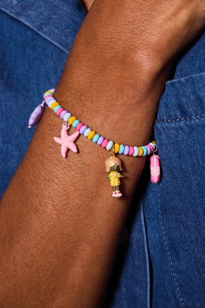 ⚠️PREVENTA IMPORTACIÓN Pulsera Elástica Polly Pocket™ Pool Party Alex+Ani ORIGINAL Se enviará alrededor de 15 días después de su compra Joyeria Original Licencia Mattel