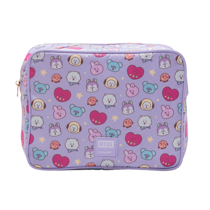 Pouch neceser cosmetiquera BT21 x Cakeworthy bolso organizador