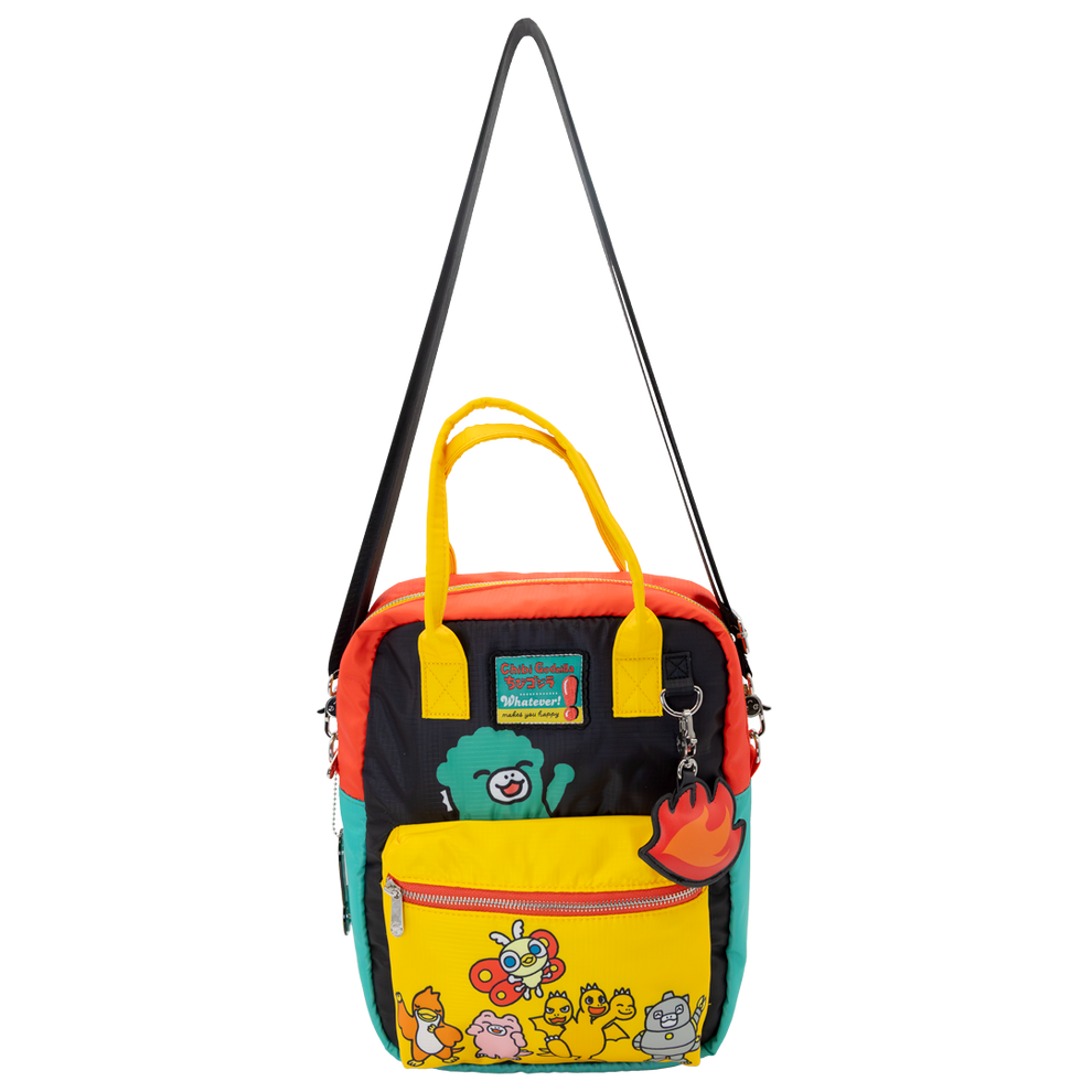 ⚠️PREVENTA IMPORTACIÓN Mochila reversible convertible Se enviará aprox 7-10 días habiles después de su compra Chibi Godzilla