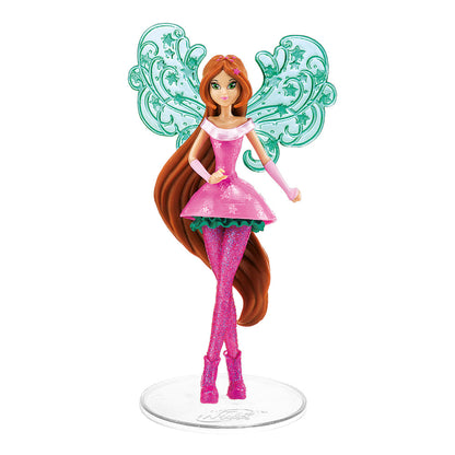 Winx Cosmix - Figura Flora 12.7 cm ✨ Brilla en la obscuridad
