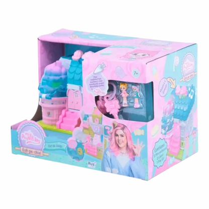 Shopkins Mis Pastelitos Sweet House Esh-pe-shial Set de Juego Cool Café Azul